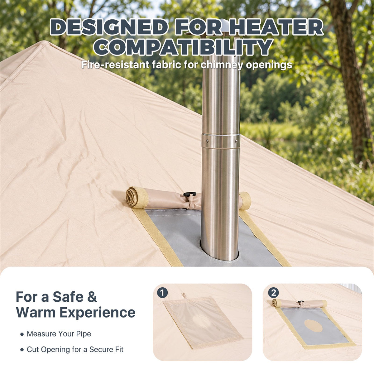 Dateyes Inflatable Camping Tent for 5-7 Person, Quick Blow-up Family Tent, Lightweight Portable Outdoor Shelter for Camping, Beach and Festivals, Beige