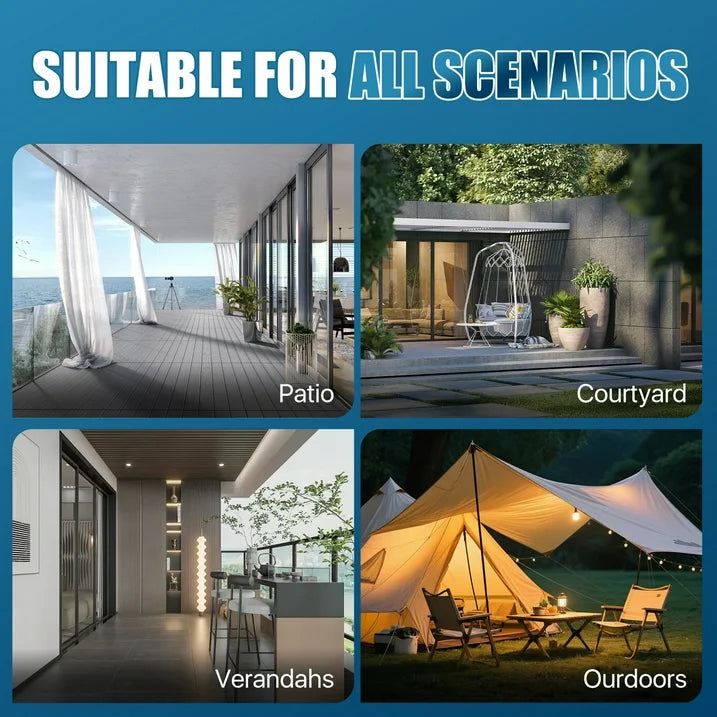 Sunmthink 28" Propane Fire Pit Table, 50,000 BTU Auto Ignition Steel Gas Fire Pit with Removable Lid & Waterproof Cover for Patio, Backyard, Black